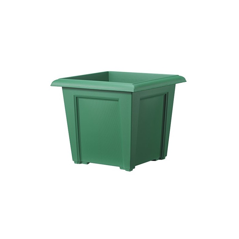 Stewart 9299019 40 cm Square Regency Planter - Green