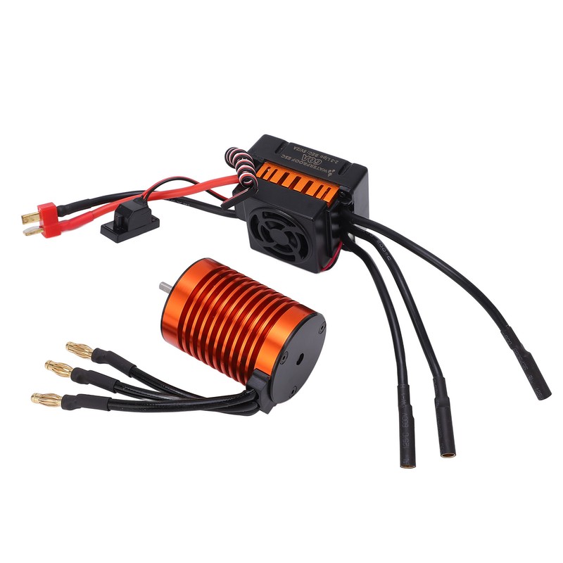 F540 4370KV RC Brushless Motor 60A ESC Waterproof T Plug