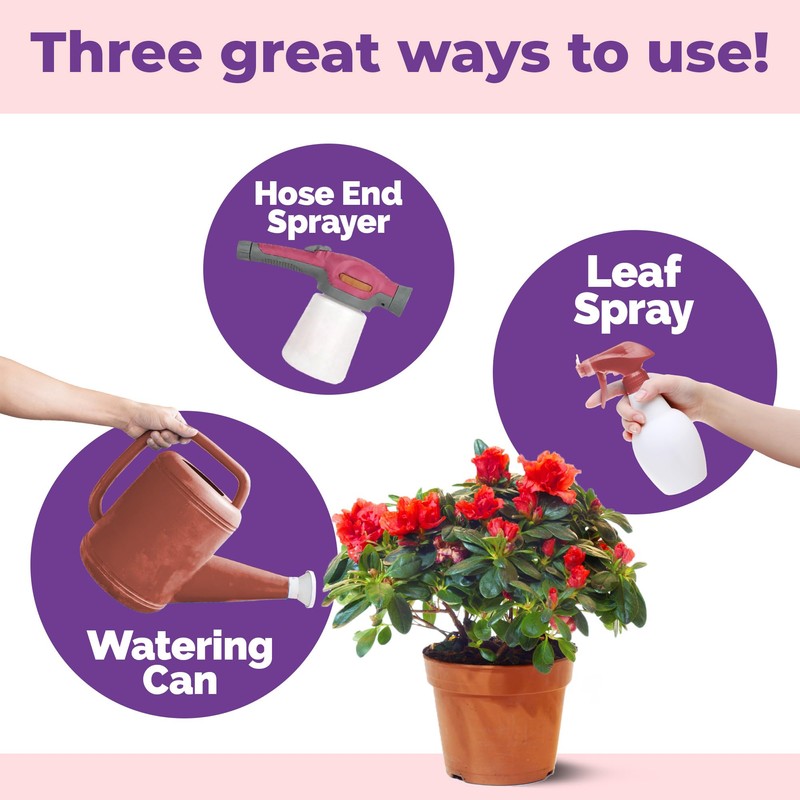 Flowering Plant Food, Complete Liquid Fertilizer for Flowering Plants, 8