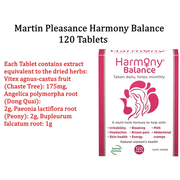 Martin & Pleasance HARMONY Balance - 120 tablets