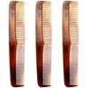 Handcrafted Amber Dressing Comb - Fine-Tooth Styling for Superior Grooming,