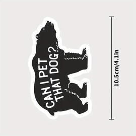 Bear & Letter Pattern Car Sticker, Waterproof Car Decal, Multipurpose Decoration Accessories for Car, Laptop, Water Bottle, Notebook