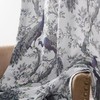 Laura Ashley Belvedere Window Curtains with Rod Pocket, 96-inch Length,
