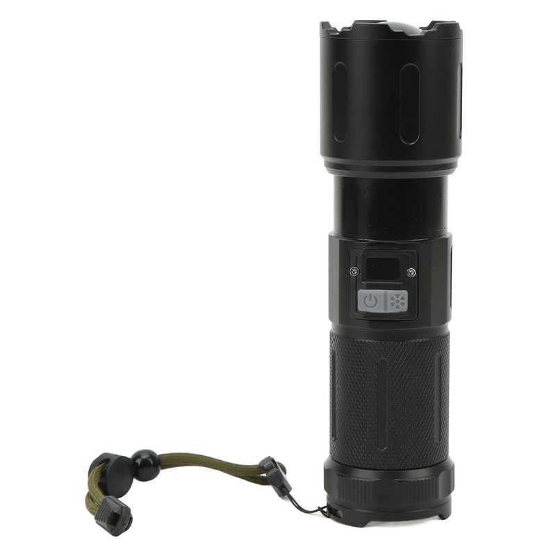 Super Bright Flashlight 5 Gears Zoomable Waterproof Rechargeable 40W High