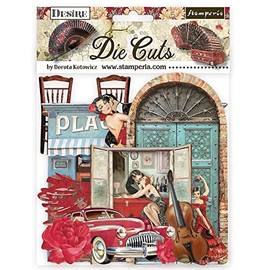 Stamperia International Stamperia-Assorted Die Cuts-Desire, Multicoloured, one Size