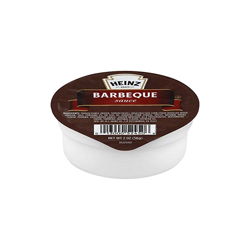 Heinz Barbecue Dipping Cup,2 Ounce - 60 Case