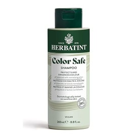 Herbatint Color Safe Shampoo Colour Protecting - 260 ml | Specially Designed for the Care and Protection of Coloured Hair | With Organic Aloe Vera, Acid pH Value, 93% Natural Ingredients, Vegan