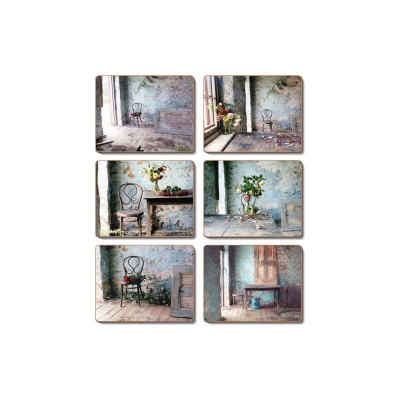 Cinnamon CMC368 Blue Room Coasters