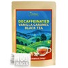 TeeLux Decaf Vanilla Caramel Black Tea Bags, Decaffeinated Black Tea