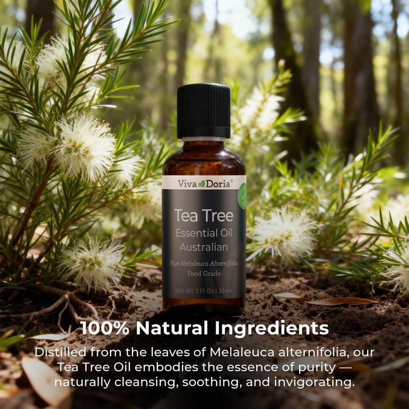 Viva Doria Tea Tree Oil, 100% Pure, Natural, Australian Tea