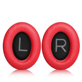 PALUMMA Cooling Gel Ear Pads Cushions Replacement for Bose QuietComfort （QC45） Headphones,Earpads with High-Density Noise Isolation Foam（Red）