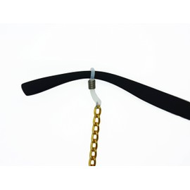 GoOpticians Classic Gold Traditional Fasten Glasses Cord Necklace Glasses Cord Spectacle Chain (3 (1 each colour))