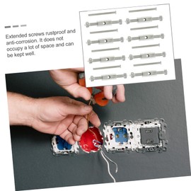 WHAMVOX Complete Cassette Repair Kit Electrician Wrench Socket Adjustable for Electrical Boxes Wall Plate Junction Box Tool