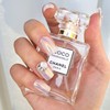 Crystal Snowflake Handmade Nail Tips - Long Oval / 크리스탈