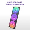 NZXT F420 RGB Core - 420mm Single-Frame Fan Unit with