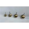 S & J tackle box 10 of 1/8oz BRASS BALL STYLE DROP SHOT WEIGHTS BY S & J's TACKLE BOX