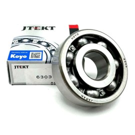 KOYO 6303 C3 DEEP GROOVE BALL BEARING, OPEN TYPE, NO SEALS 17x47x14mm