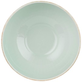 Lenox French Perle Groove Serve Bowl, Ice Blue -