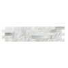 Aspect Peel and Stick Collage Tile in Marble Shine (Sample)