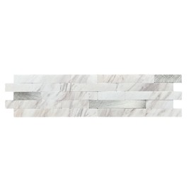 Aspect Peel and Stick Collage Tile in Marble Shine (Sample)