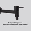 G1/2 Wall Mounted Cold Water Tap 304 Stainless Steel Single