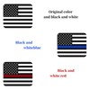 2 Pack Middle Window American Flag Decal for F150 F250