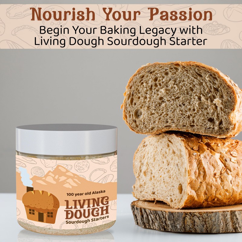 Living Dough - 75 Year Old Einkorn Wheat Flour Ancient