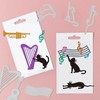 GLOBLELAND Cutting Dies with Cat Theme, Multiple Musical Instruments, Metal