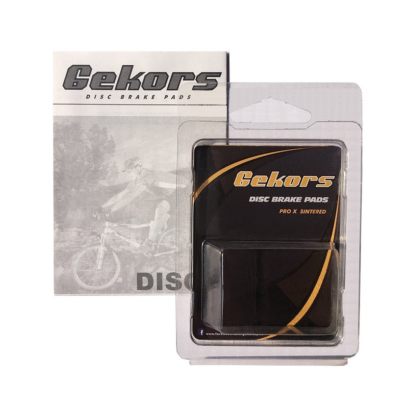 Gekors Metallic Bicycle Disc Brake Pads Shimano XTR/Deore/XT/SLX/Hone/Alfine, 1 Pair