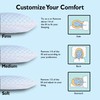 Greaton, Gel Memory Foam Sleeping Pillow – Pressure Relief for