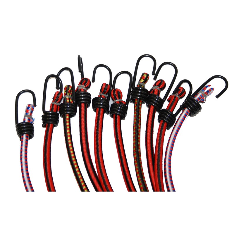 T.W Evans Cordage D8-33 Stretch Cords, 5/16-Inch x 13-Inch, 10-Pack