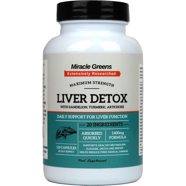Liver Detox and Repair – 1400mg Complex | High Strength