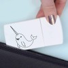 'Cute Swimming Narwhal' Pill Box with Tablet Splitter (PI00032675)
