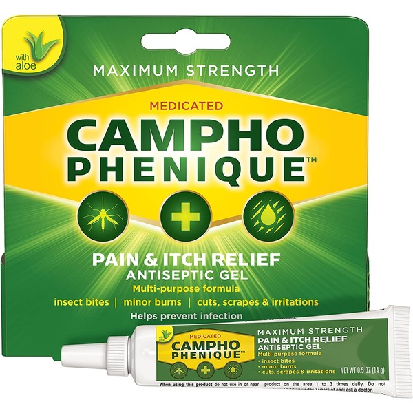 Campho-Phenique Pain & Itch Relief Antiseptic Gel 0.5 oz