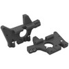 RPM Front & Rear Bulkhead Set Black for Traxxas T-maxx