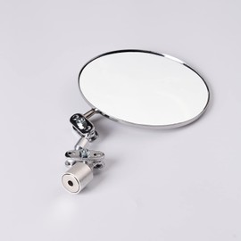 HARDK Inspektionsspiegel mit Magnetfuß, Schweißspiegel, schwenkbarer Kugelgelenk-Antennenspiegel, 8,5 cm Durchmesser