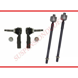 Suspension Dudes 4PC Inner/Outer Tie Rod Ends FITS Ford Explorer Taurus Police Interceptor MKT