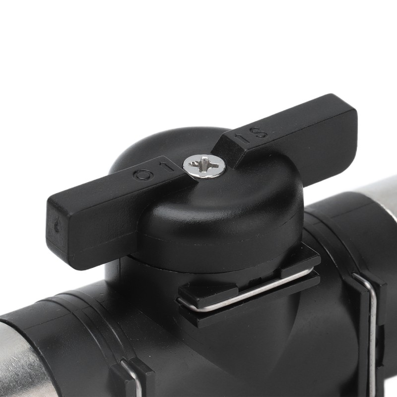 Push To Connect Straight Union Ball Valve Quick Release Pneumatic