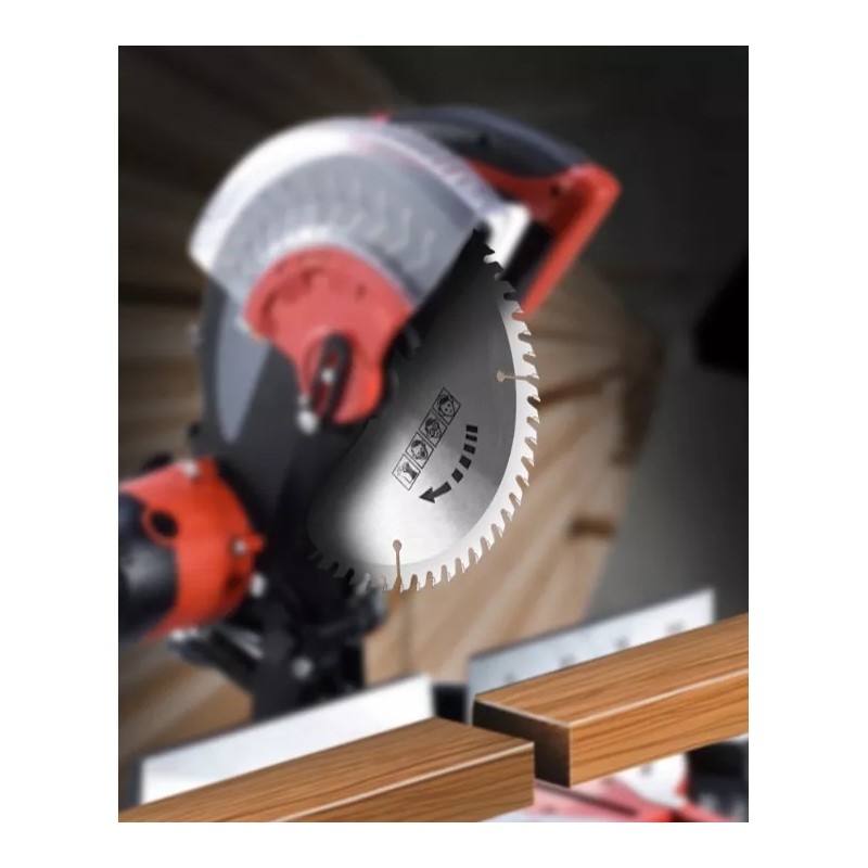 Yosoo Disco Sierra Madera 10'' 80 Dientes Carburo,disco De Corte