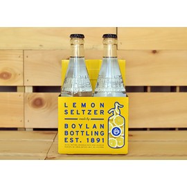 Boylan Lemon Seltzer, 12 fl oz (24 Glass Bottles)