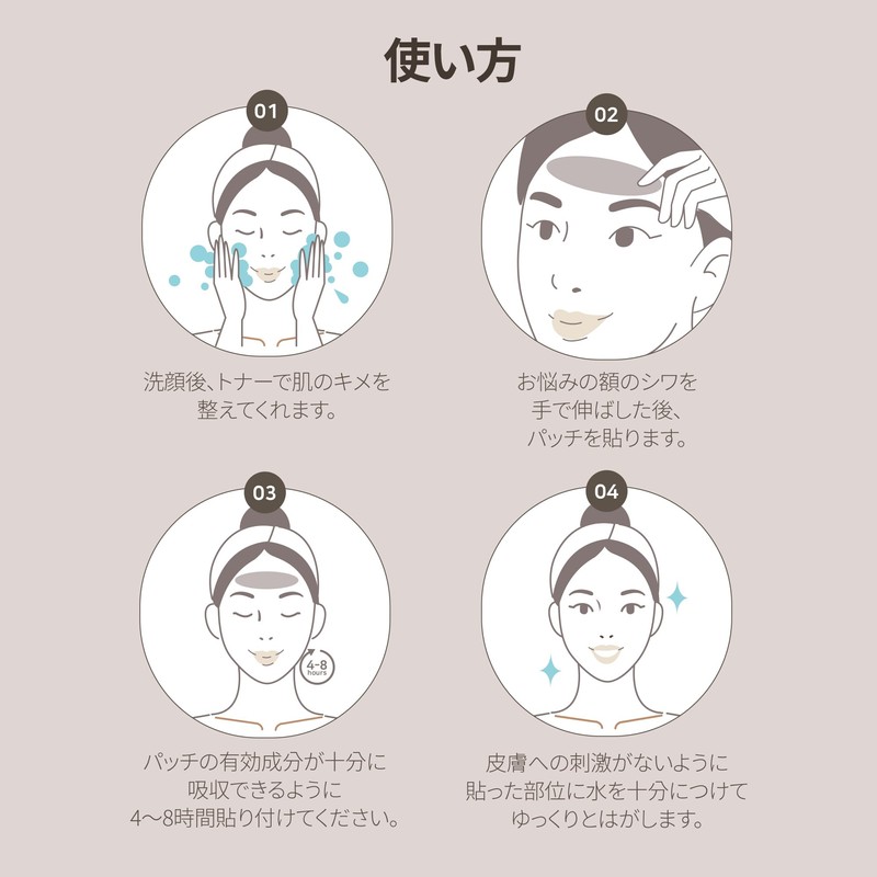 Wrinkle Repair Forehead Wrinkle Care Patch (5 pieces x 3