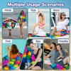 Violetpos Rainbow Pineapple Beach Towel, Extra Large 180x90 cm 250GSM