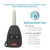 Keyless2Go Replacement for Keyless Entry Remote Car Key Vehicles That
