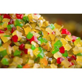 Coburgos Colombia Mello Candied Fruit Mix  1 kg 2.2 lb Fruta Cristalizada Fruitcake