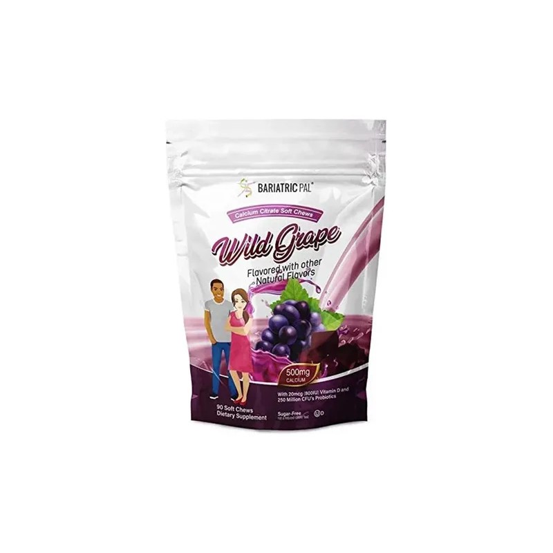 Bariatricpal Calcio Citrato Sin Hierro Gomitas Probióticas