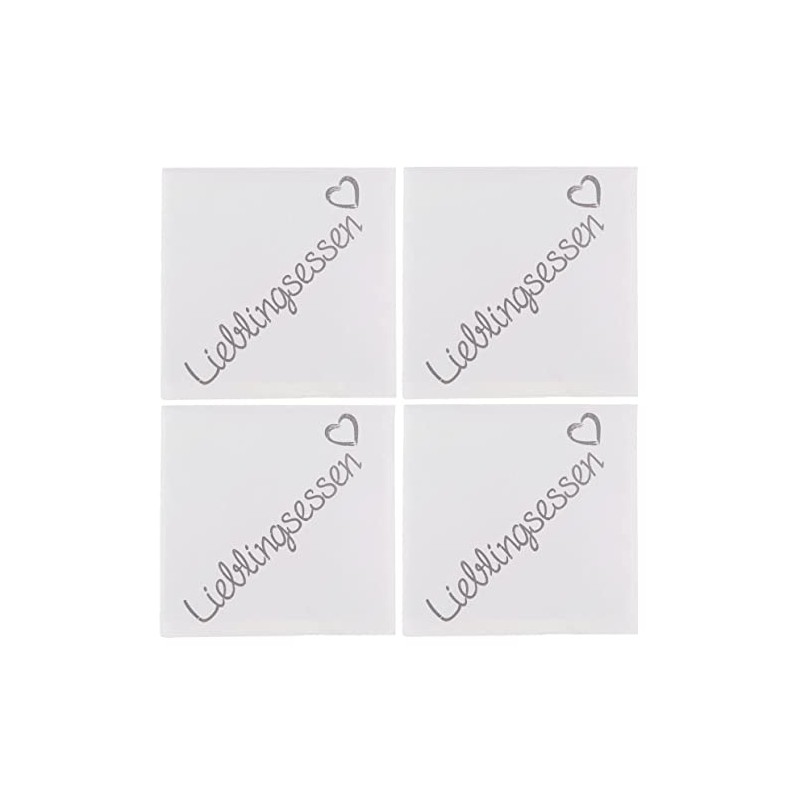 MIK Funshopping 3-Ply Set Of Paper Serviettes, 33 x 33