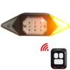 Wireless Remote Control Rear Tail Light USB Charging Bike Turn