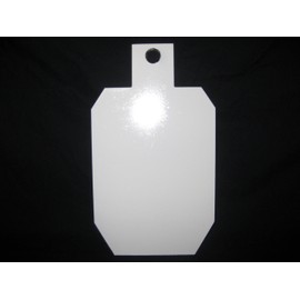 Steel Shooting Targets 7x12 IDPA/IPSC 3/8in. AR500 Metal Gong Silhouette