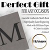 Custom 'M' Initial Notebook - Perfectly Engraved, Great for Personal
