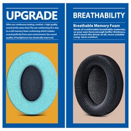 TRANSTEK Replacement Earpads Compatible with Bose 700 NC700 Headphones, Ear Pads Cushions with High-Density Noise Isolation Foam, Added Thickness - Comfort Mesh